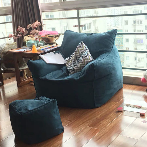 懒人沙发榻榻米 单人小户型豆袋椅 人窝J房间卧室女阳台椅小型椅