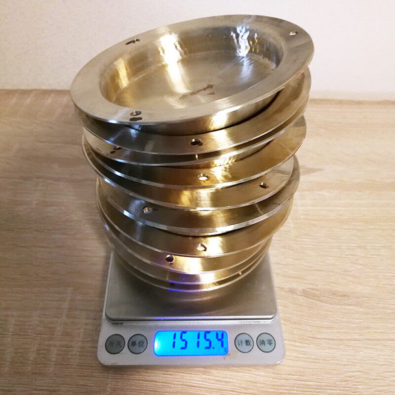 乐团打击乐专业10音云锣带滑轮落地桌放手持两用T红木锣架订制音