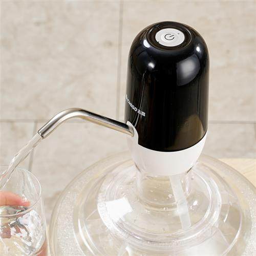 桶装水抽水器电动家用饮水机桶按压小I型压水矿泉纯净水出水器