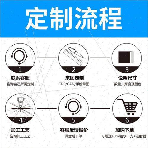 厂促厂促亚克力板透明有机玻璃板展DF示盒磨砂扩散板彩色切字插牌