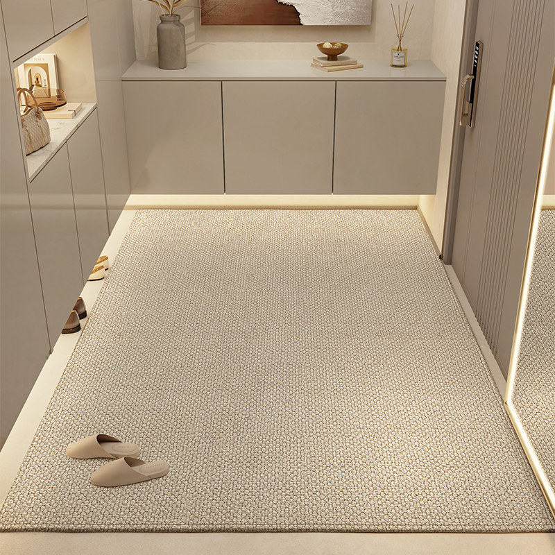 简约现代a入户门地垫原木风进门门口地毯免洗耐脏耐磨可裁剪脚垫,居家布艺,入户地垫,淘宝优惠券,粉丝福利购,淘宝优惠卷