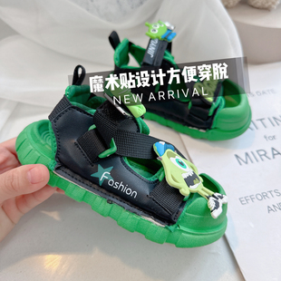 男童凉鞋2023年新款p男生夏款包头运动沙滩鞋夏日男款夏季儿童鞋