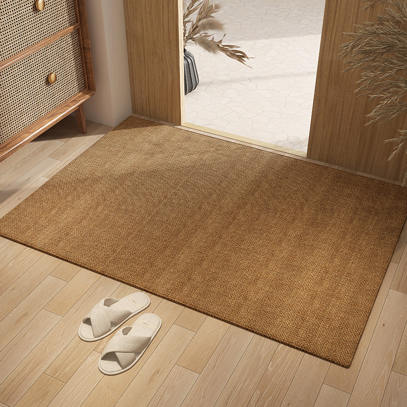 可裁剪地垫入户门垫高级感日式进门口脚垫原木风茶V室地毯客厅全,居家布艺,入户地垫,淘宝优惠券,粉丝福利购,淘宝优惠卷