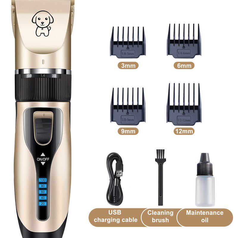 宠物电推剪 USjB电动推子狗猫咪剃毛器推毛器理发器狗用剪毛K5数