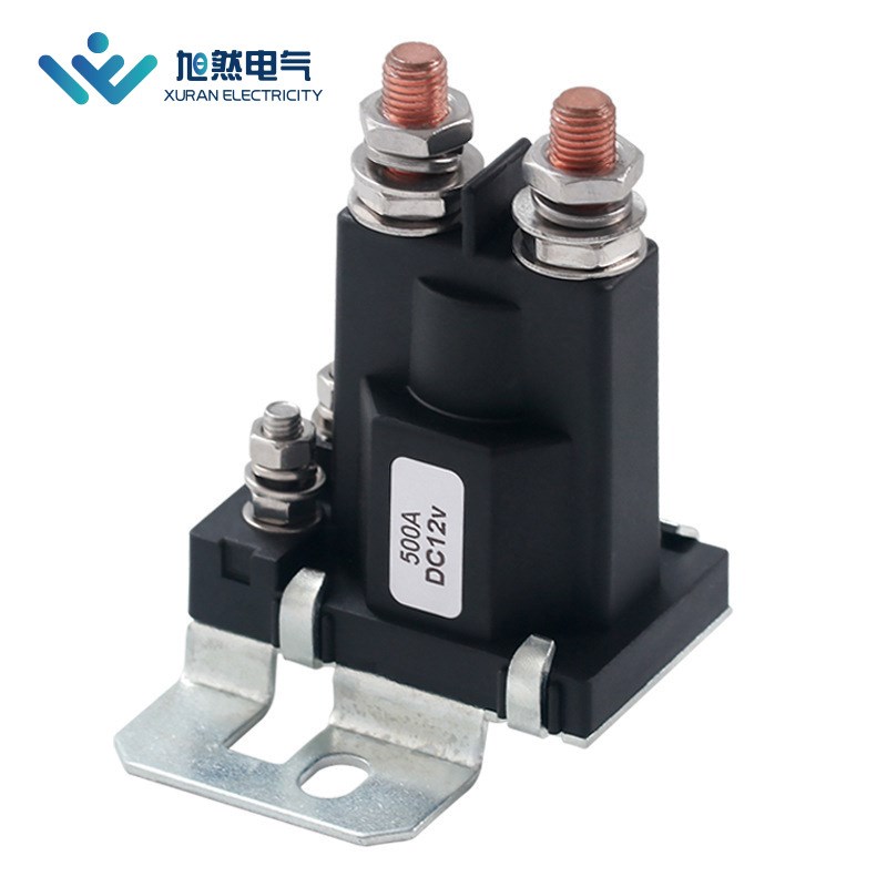 汽车启动继电器12V24v大电流功率500a直P流开关常闭常开总开关