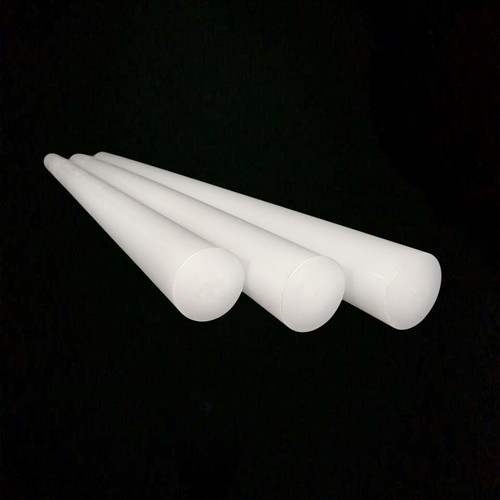 白色尼龙棒实心圆柱耐磨pav6硬塑料圆棒pp胶棒含油棍空心加工定制