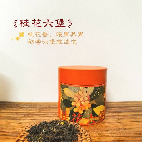 《桂花六堡》新鲜桂花与六堡的碰撞桂花香广西老六堡四季皆宜