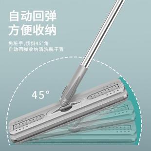 拖把拖地神器加厚免手洗懒人便携干湿两用 拖把家用一拖净带桶