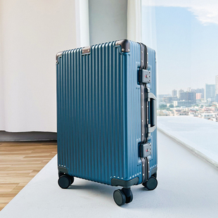 20寸小型行李箱可登机加厚铝框24寸拉杆箱海关锁28寸男旅行箱结实
