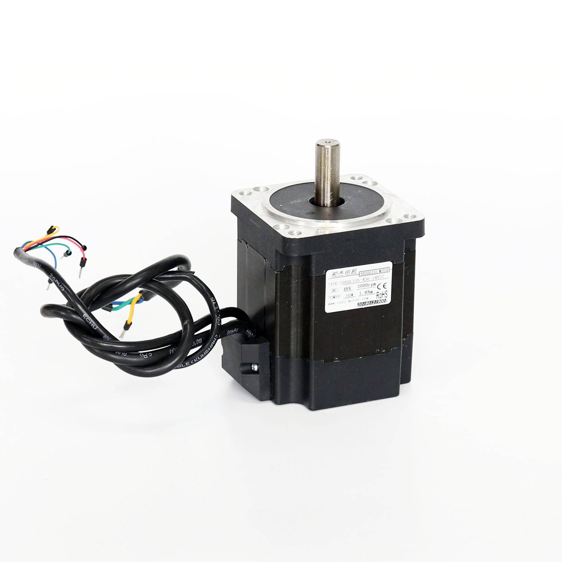 86直流无刷电机310V200W1Nm1500转机身90mm大功率厂家直销批现货
