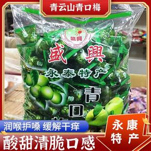 青梅果福州永泰脆青梅独立小包青口梅青云山凉果酸话果脯蜜饯干果
