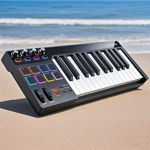 DONNER唐农MIDI键盘打击垫专业编曲创作25键控制器初学可携式新款