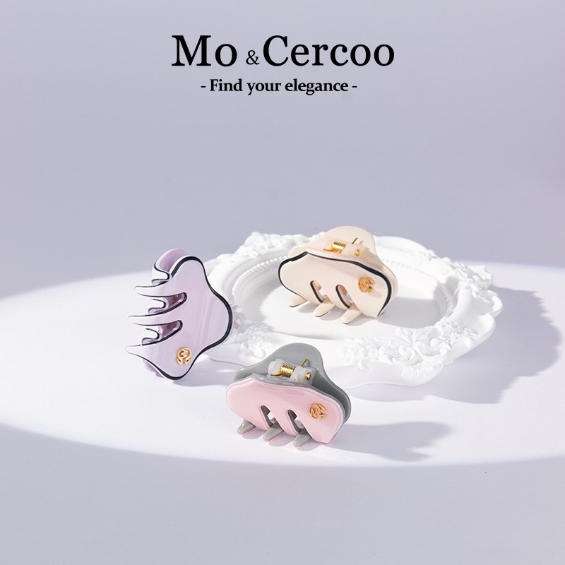 Mo&Cercoo新款法式刘海小抓夹迷你发夹小巧精致发饰后脑勺女