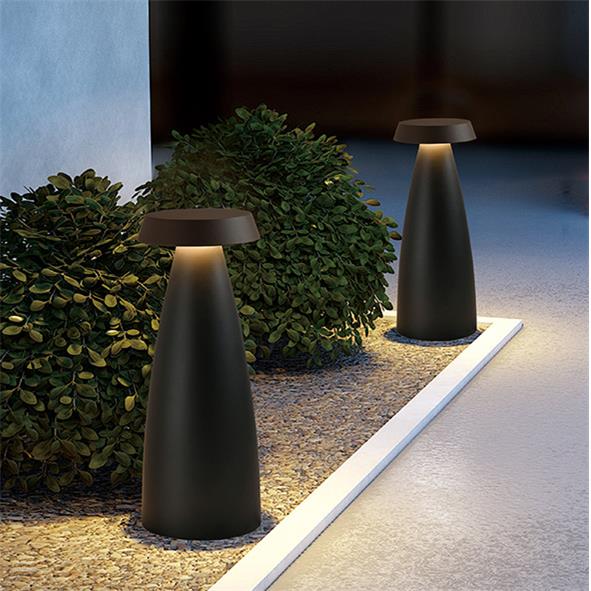 北欧LED户外防水草坪灯现代花园庭院灯创意铝材户外庭院景观灯
