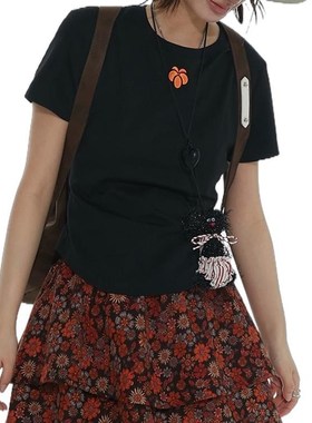 PABO笨狗丑萌狗狗骨头毛茸茸可爱小众设计玩偶包包挂饰钥匙扣