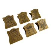 复古黄铜夹子 固定水彩纸夹 旅行手帐收纳照片票据夹