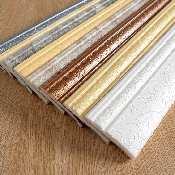 踢脚线贴纸天花板封边条装饰自粘腰线墙贴背景边框线阳角线护角贴,家居饰品,软装墙贴,淘宝优惠券,粉丝福利购,淘宝优惠卷