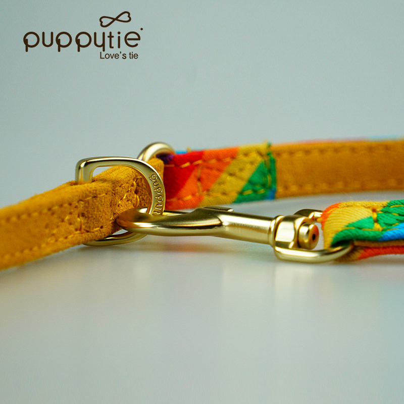 狗狗牵引绳背心式遛狗绳狗绳子调节小型犬胸背带泰迪可爱宠物用品