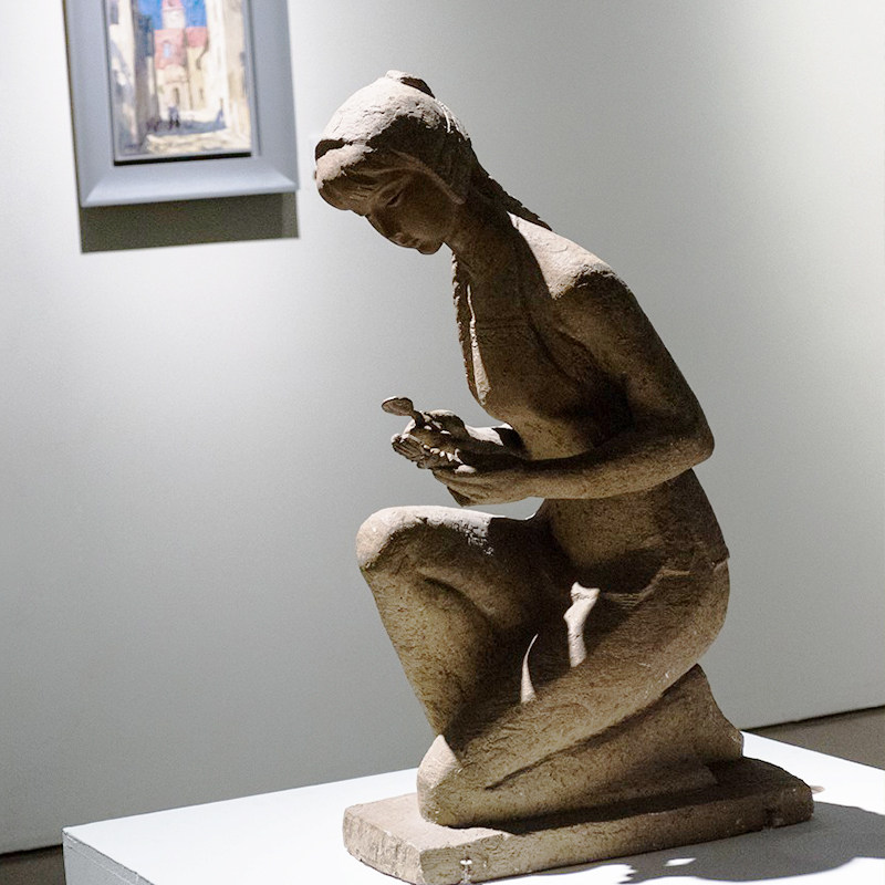 少女抽象艺术人物景观户外铸铜玻璃钢广场文化雕像定制摆件公园