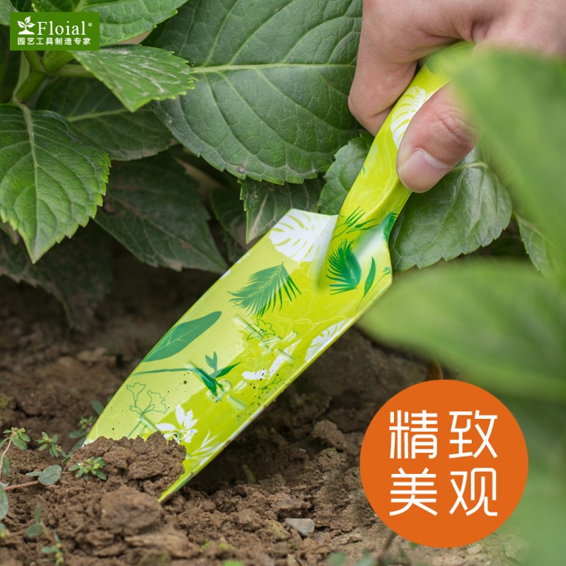 种花工具家用套装盆栽种菜花园阳台养花卉种植修剪不锈钢园艺铲子