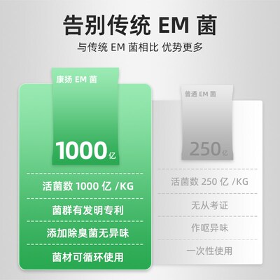 EM菌堆肥发酵菌剂稻壳松树皮发酵腐熟厨余堆肥桶微生物有机肥发酵