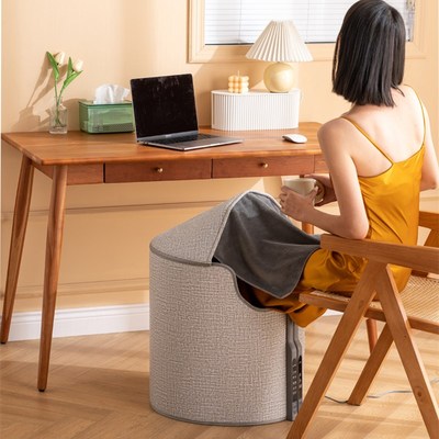 暖脚暖腿神器办公室取暖冬天保暖烤腿加热脚垫暖脚办公桌下取暖器