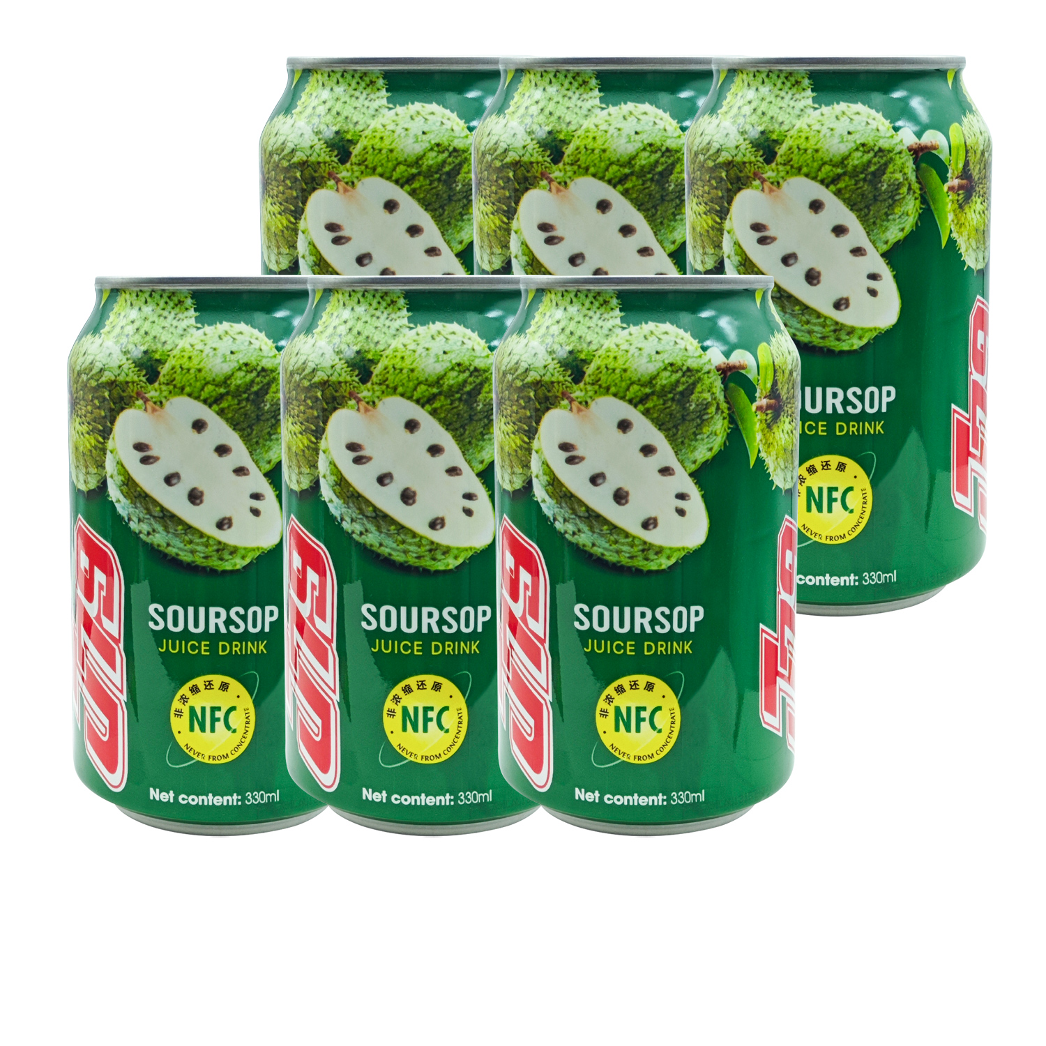 越南进口刺番荔枝汁Vinut J79果汁饮料特产330ml/6罐/24罐饮品