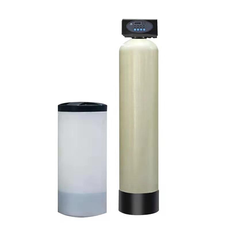 锅炉软水设备手动软化水处理0.5吨自动阀酒店除水垢树脂20t过滤器