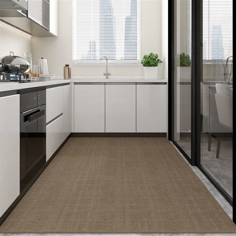 编织纹厨房吸水吸油地垫可裁剪满铺大面积防滑耐脏地毯家用踩脚垫,居家布艺,厨房地垫,淘宝优惠券,粉丝福利购,淘宝优惠卷