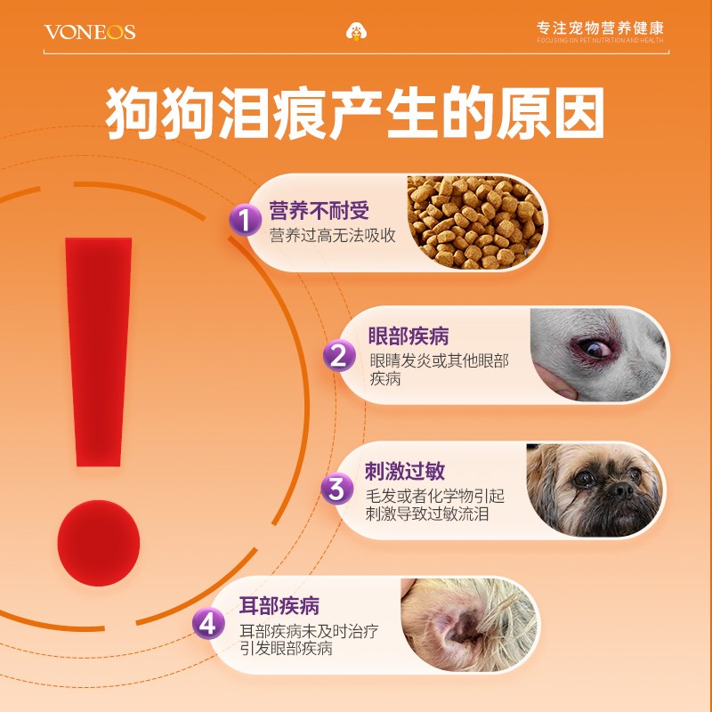狗狗去泪痕维生素片犬用宠物多种复合维生素b营养