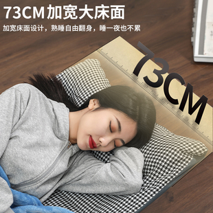 折叠床单人办公室午休躺椅简易行军床家用小床便携陪护床午睡神器