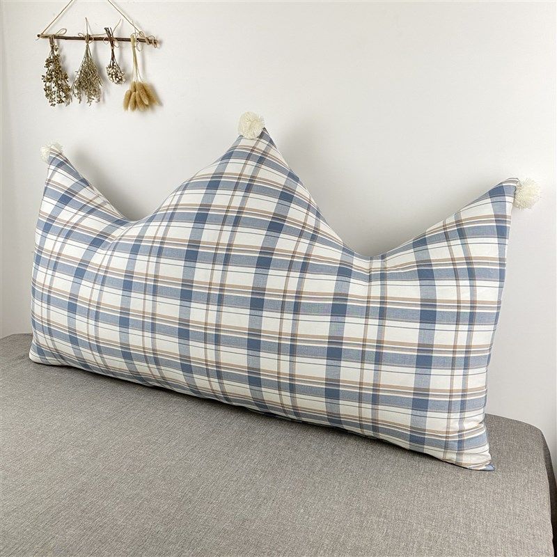 北欧皇冠靠枕宿舍床头靠垫床上大靠背榻榻米软包儿童床头板靠垫枕,居家布艺,靠垫/抱枕,淘宝优惠券,粉丝福利购,淘宝优惠卷