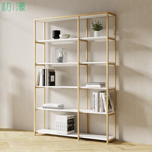 产品展示柜护肤品货架办公室v隔断置物架理发店美容院美甲架子落