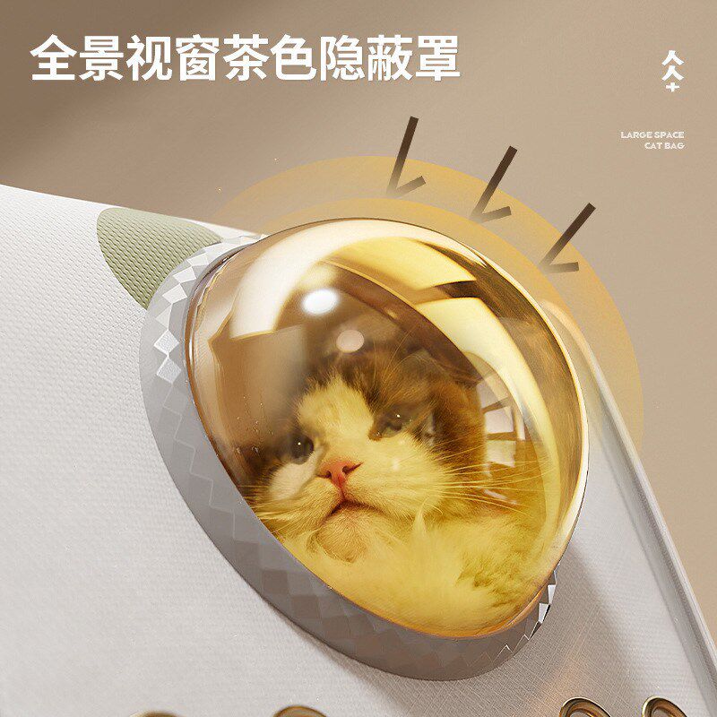 新款宠物包大容量猫咪狗狗太z空舱双肩背包猫包便携外出用品