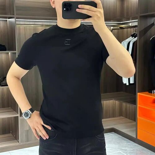下单立减60元!2026年早w春款亲肤高质感半袖商务气质百搭T恤Z1