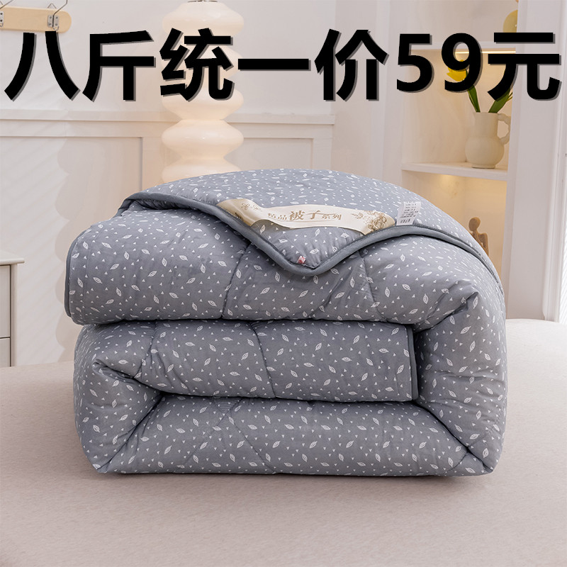 被子冬被加厚保暖春秋空调被w芯太空被单双人学生宿舍床冬季棉被