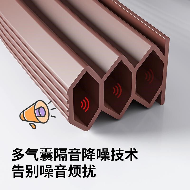 冬季防盗入户大门缝隙密封条进户隔音防撞L房门贴防风窗户填补神