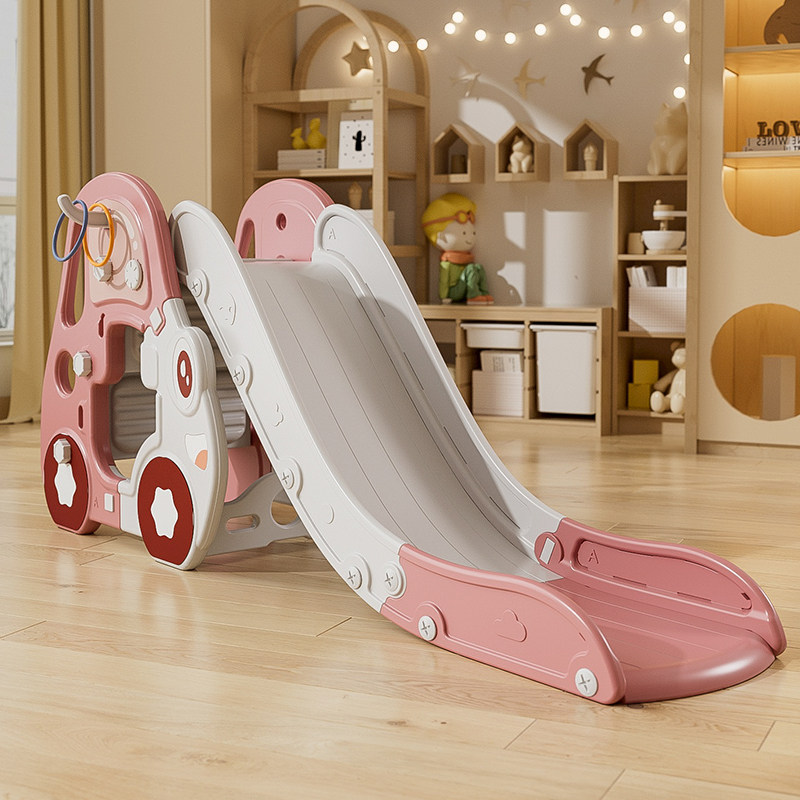 宝宝滑滑梯家用室内小型1t0岁可折叠加高加长玩具大号多功能幼儿