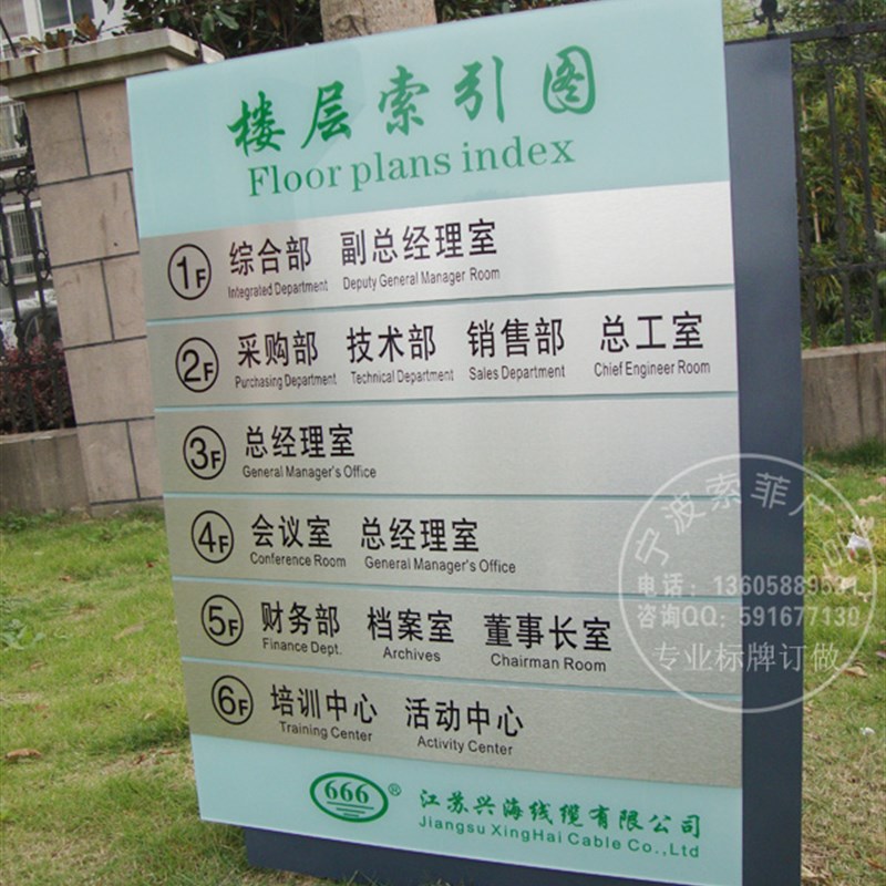 高档楼层指示e牌/ 楼层索引牌 楼层指示牌 楼层分布图 导向牌 定