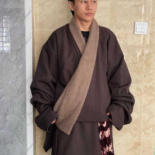 藏装冬季藏服加绒加厚藏装袍子加绒袍子康装安多S藏族服饰物美价