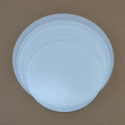 灯具配件白色亚克力片双面磨砂板定制透光板LED灯光片吸顶灯罩板