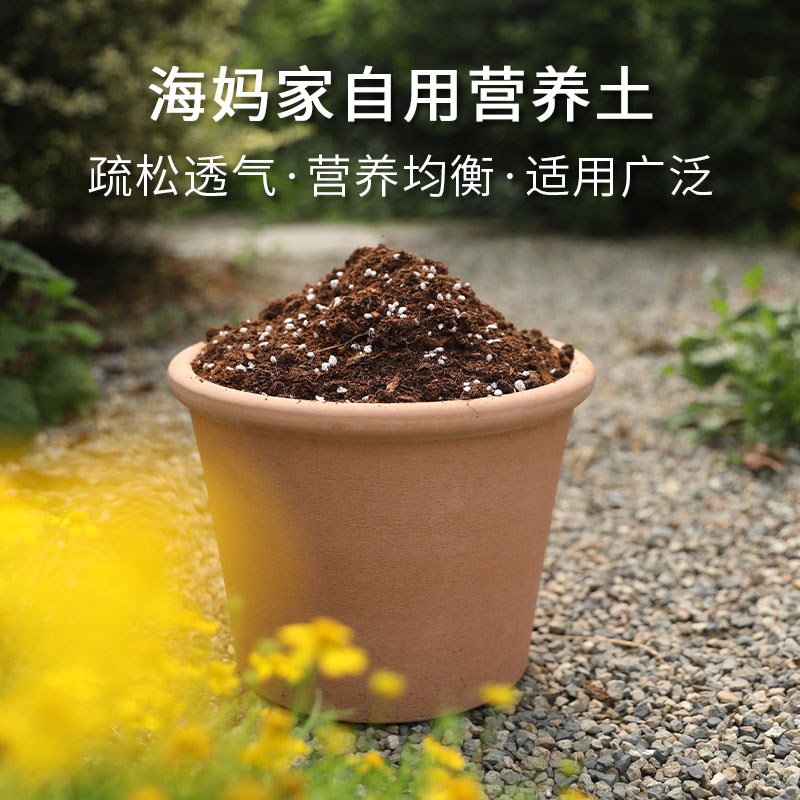 海蒂的花园粗颗粒营养土绣球铁线莲通用种植土