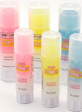 小吉鸭小号7010固体胶财务办公23g胶棒粘性强桌面用品无甲醛胶棒