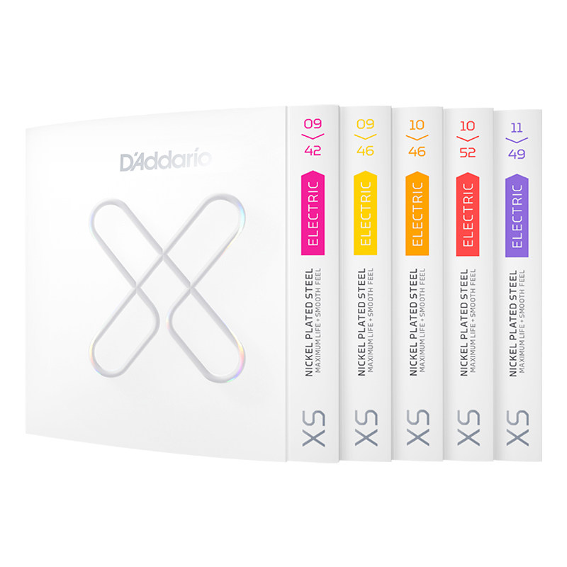 达达里奥电吉他琴弦XSE0942镀膜XS琴弦电吉他弦线全套XSE1046