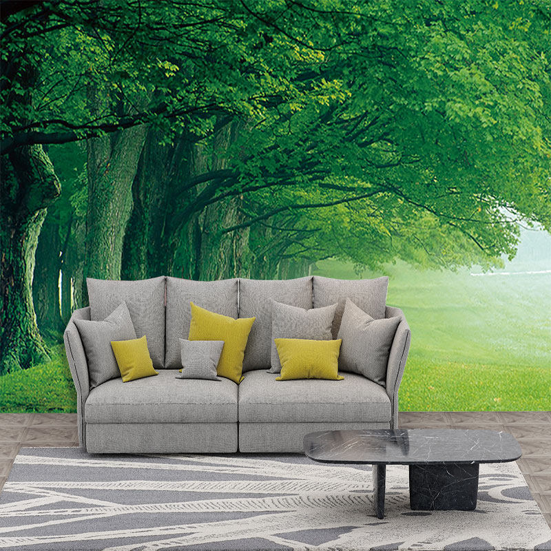 墙画自粘森林风景贴画卧室温馨贴纸电视背景墙纸墙贴装饰壁纸壁画,家居饰品,软装墙贴,淘宝优惠券,粉丝福利购,淘宝优惠卷