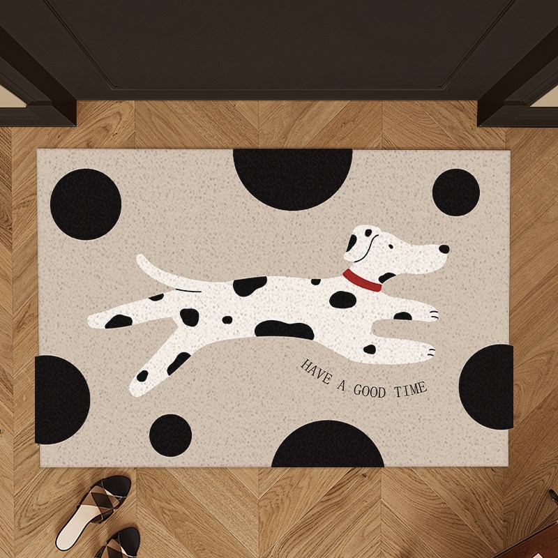 入户门口地垫进门丝圈脚垫狗狗可裁剪耐脏防滑垫门外地毯蹭土门垫