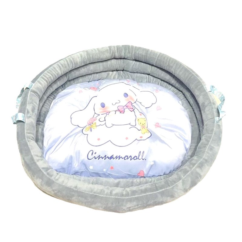 宠物卡通窝猫窝狗窝卡通提手四季通用冬天保暖篮子窝狗狗睡觉窝