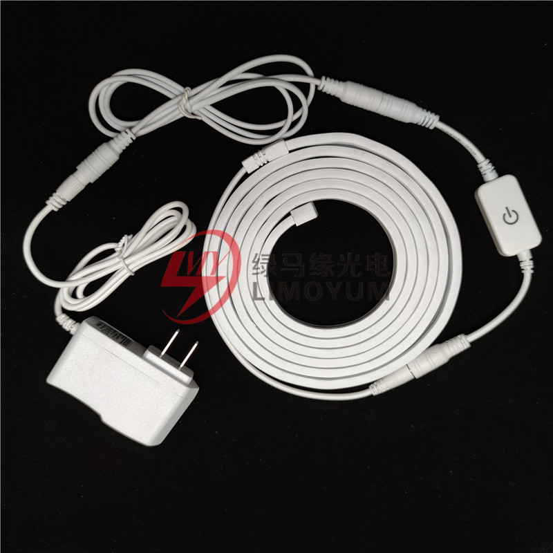 无光斑霓虹灯带开关无极调光镜前灯化妆补光灯牀底触摸LED灯条12V,家装灯饰光源,室内LED灯带,淘宝优惠券,粉丝福利购,淘宝优惠卷