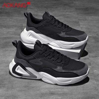 奥康官方正品男鞋新款轻便跑步鞋