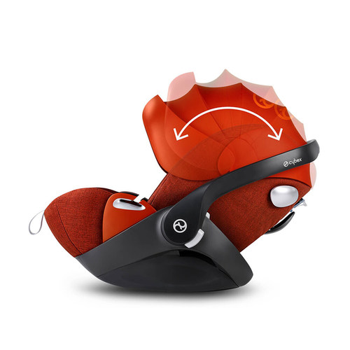 奶爸家cybex cloud q新生婴儿提篮z plus车载儿童安全座椅可平躺